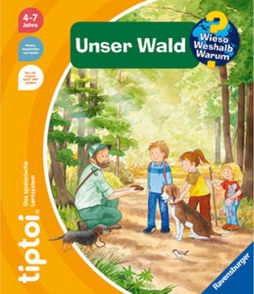 Ravensburger tiptoi® Wieso? Weshalb? Warum? Unser Wald Produktbild 
