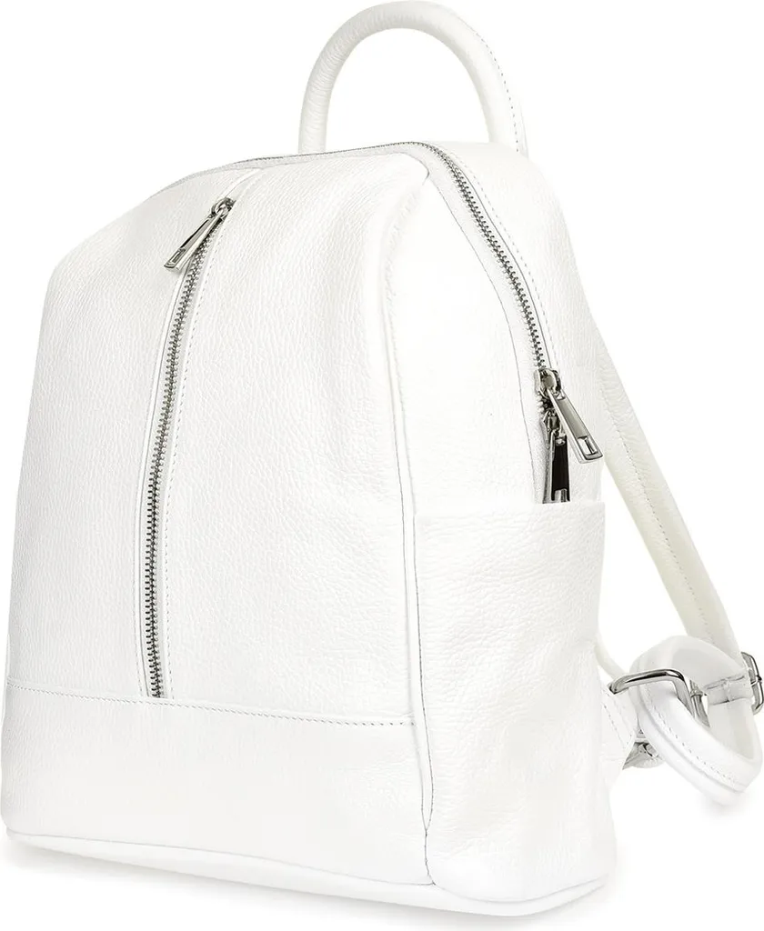 Sac à dos en cuir italien A4 pour femme spacieux et robuste Premium