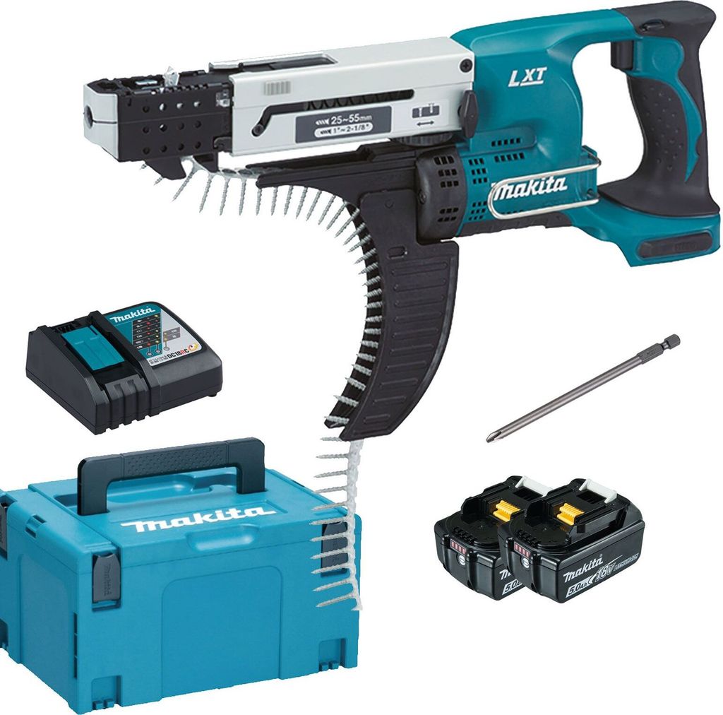 Makita Akku-Magazinschrauber DFR550RTJ Produktbild 30