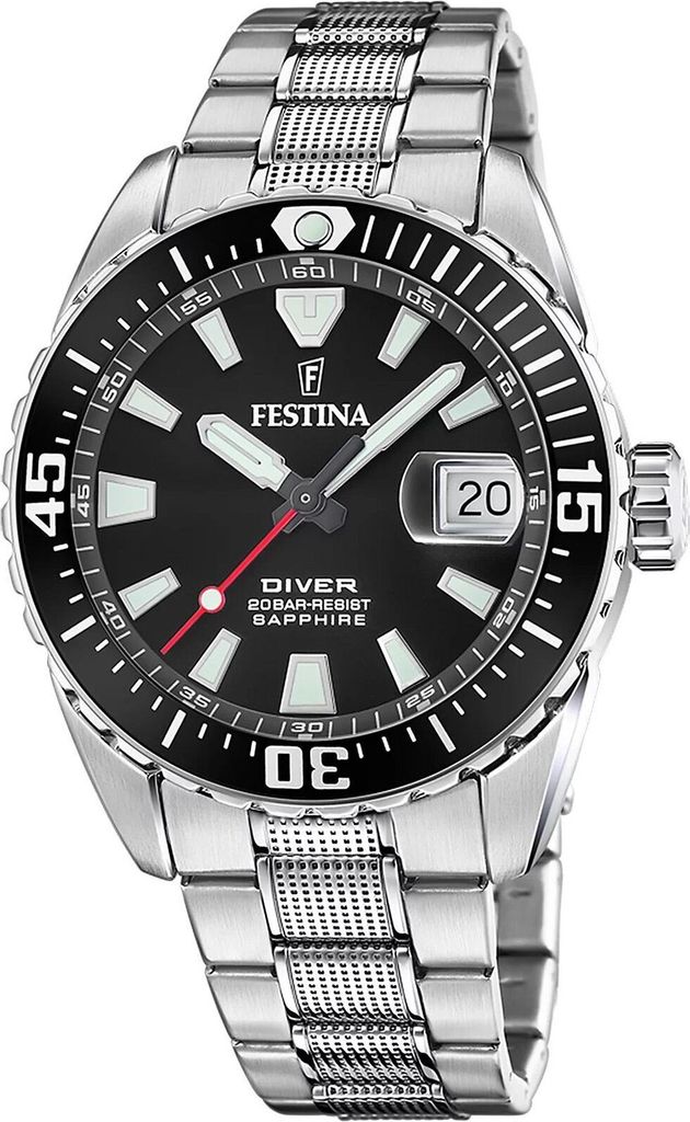 Zegarek męski FESTINA 20669/3 stalowy sportowy do Zdjęcie produktu 