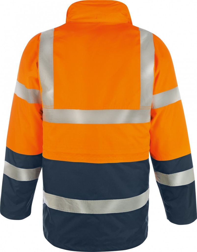 VIZWELL Warnschutzjacke VWJK 05 Gr. 4XL orange/marine