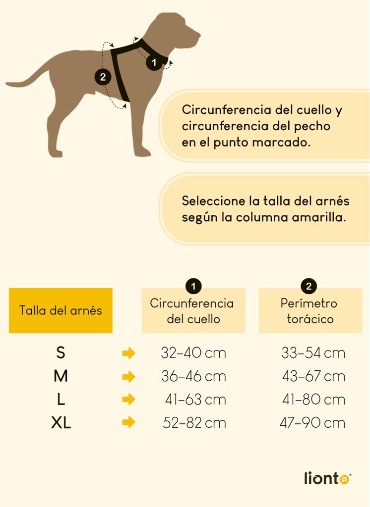 Arnés para perros Lionto, antideslizante, ajustable en Imagen del producto 