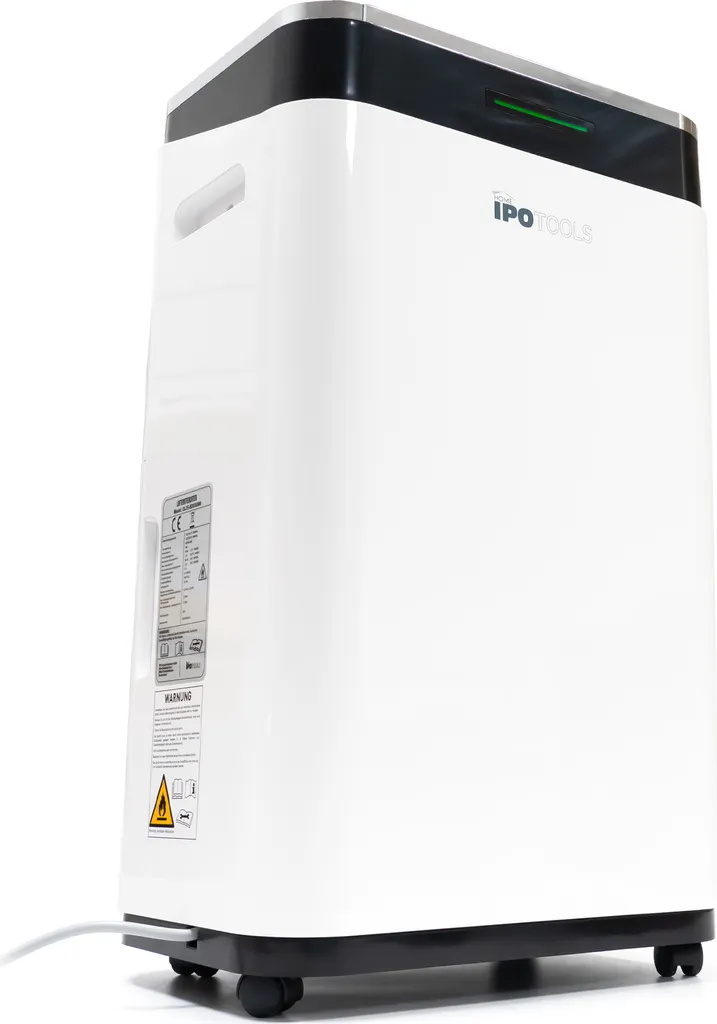 Déshumidificateur d'Air Puissant 25L IPOTOOLS pour Maison et Sous-sol