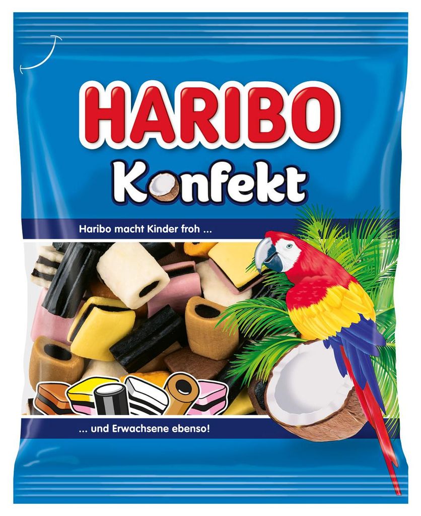 Haribo sladké cukríky sladké slané pikantné ovocné na Obrázok produktu 