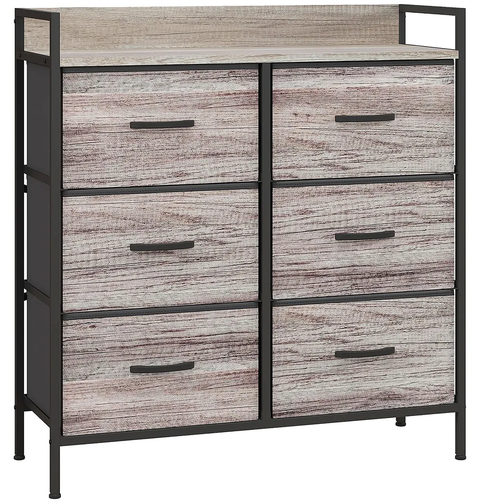 Commode gain de place 6 tiroirs pour optimiser le rangement du dressing - 12