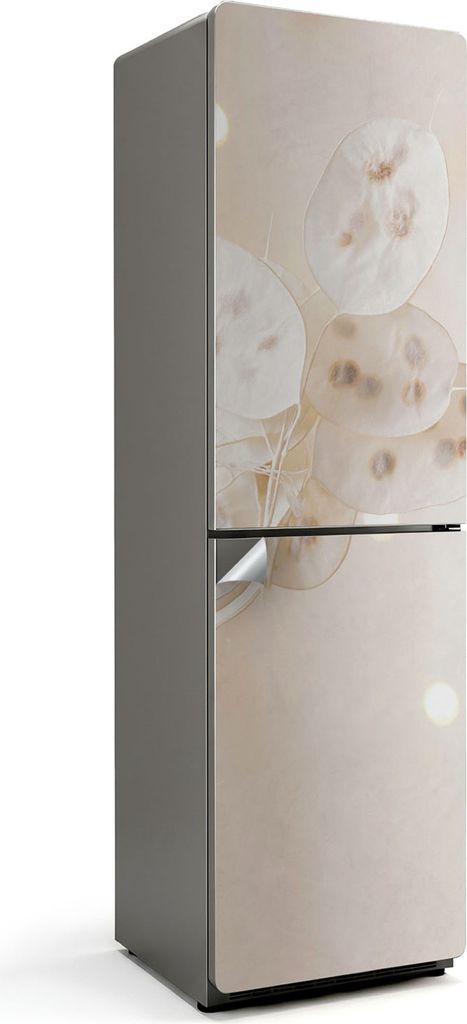 Zarte Grashalme – Kühlschrank Aufkleber – Klebefolie Kühlschrank – Kühlschrank Dekor – Kühlschrankfolie selbstklebend – Küchen Dekor...