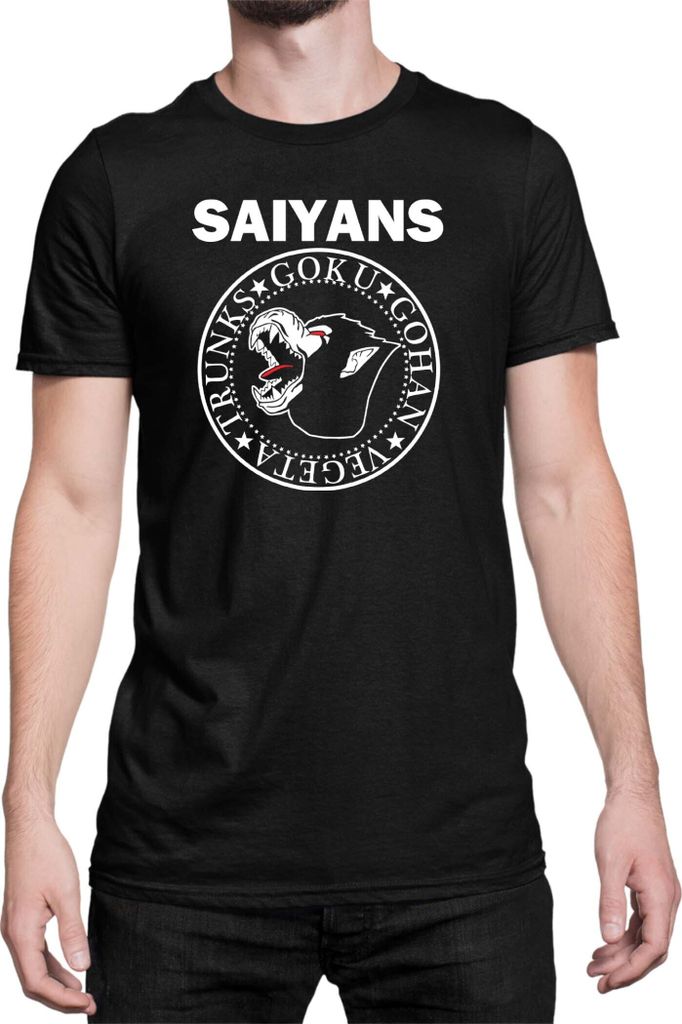Herren T-Shirt Dragon Anime Manga Ball Z Goku 0028, Man 3XL / Schwarz