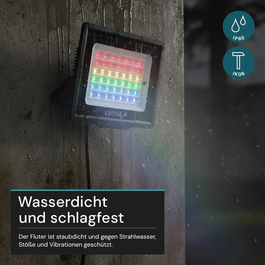 Projecteur LED 50W Étanche IP65 : Solution Éclairage Couleur Durable - 5