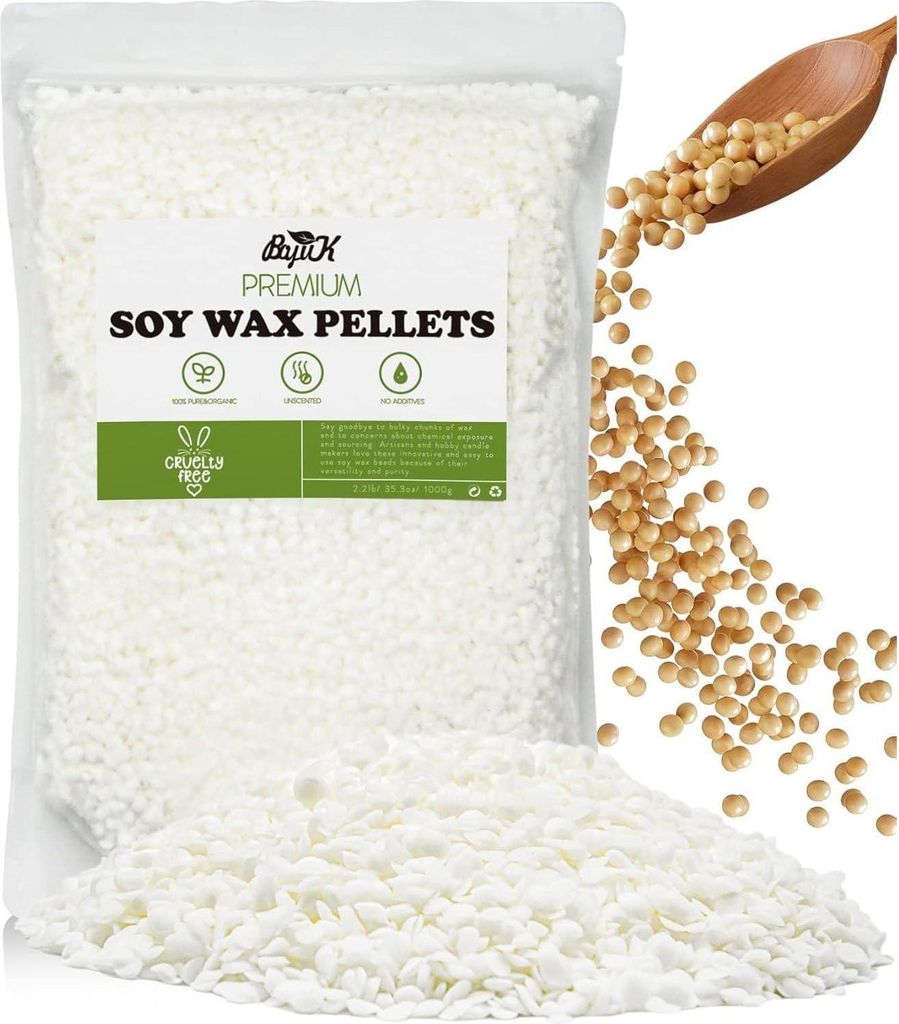 Sojový vosk na svíčky 100% přírodní organický 200g Obrázek produktu 
