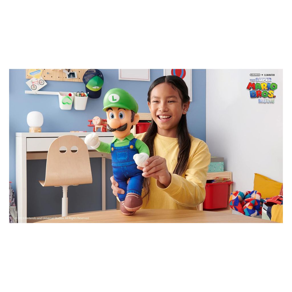 Jakks Pacific - Pluszowa Maskotka 30cm Luigi z Super Mario Obrázok produktu 