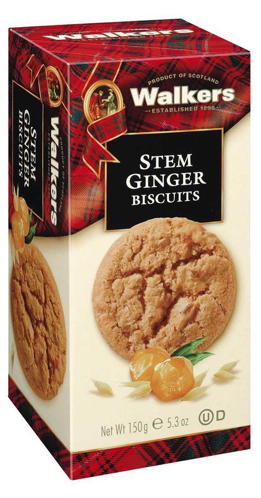 Walkers Stem Ginger Biscuits un biscuit écossais au Image du produit 