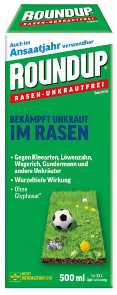 Roundup Rasen-Unkrautvernichter ohne Glyphosat