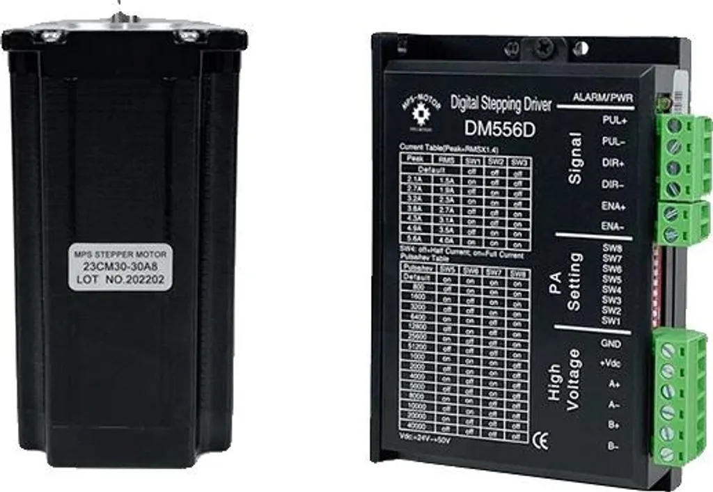 Potenzia la tua CNC: Motore Stepper 3Nm e Driver DM556 Super Silenzioso
