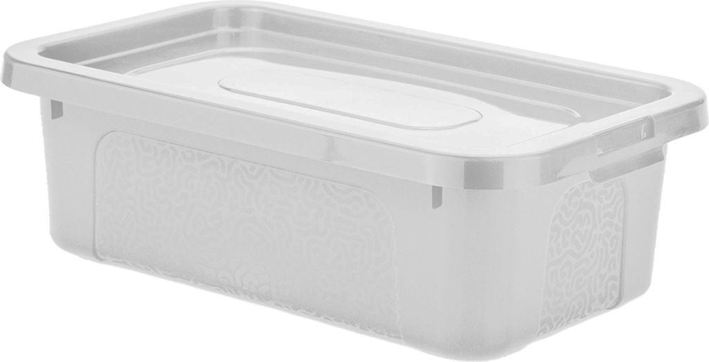 Aufbewahrungsbox Mit Deckel Kunststoffbehälter Container Produktbild 1