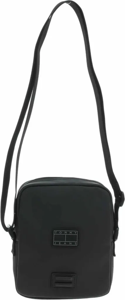 Sac Reporter Tommy Hilfiger AM0AM11634BDS Noir en Matière Recyclée