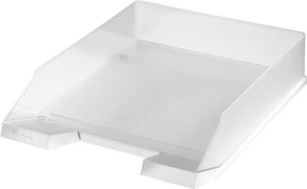 herlitz Ablagekorb - DIN A4 bis DIN C4 - transparent matt farblos