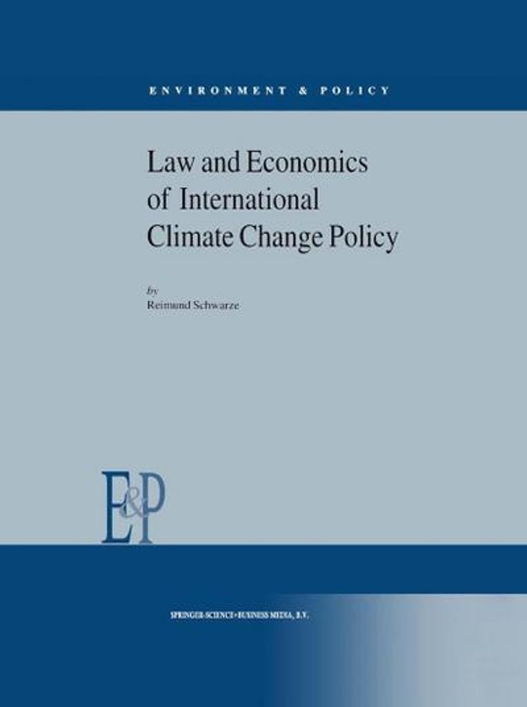 Recht und Wirtschaft der internationalen Klimapolitik