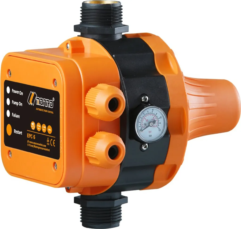 Contrôleur de Pompe Étanche IP65 1.1KW avec Pressostat Électronique 220V
