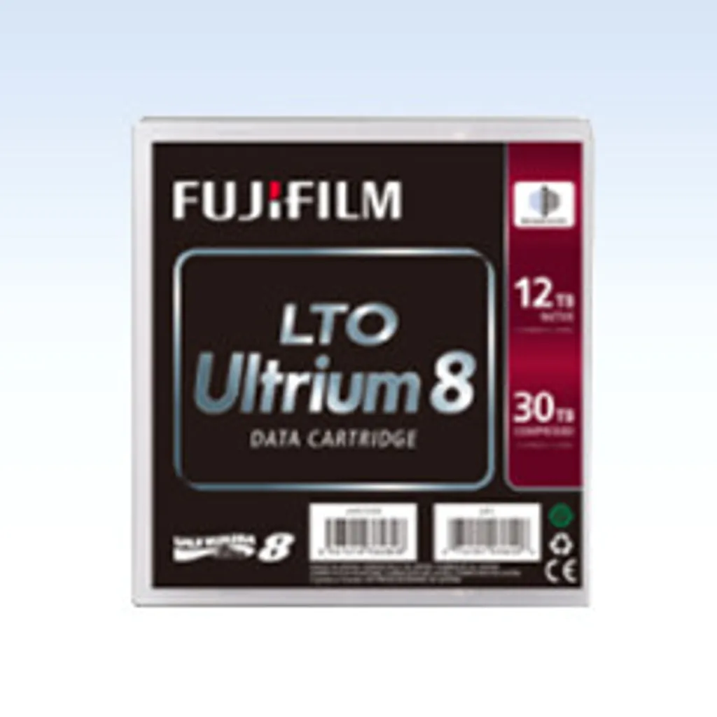 Bande de Sauvegarde LTO8 Fujifilm Ultrium pour Archivage Informatique