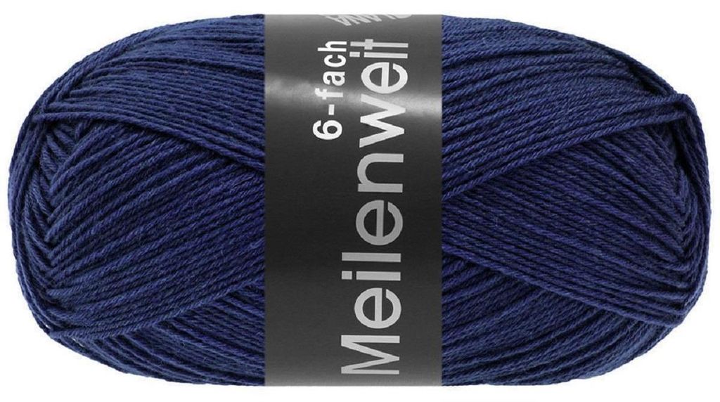 Lana Grossa MEILENWEIT 150 g UNI 6-fach Sockenwolle für Produktbild 