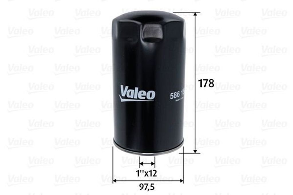 Ölfilter VALEO 586150 Anschraubfilter für NISSAN PICK UP (D21) PATROL Hardtop (K160) PATROL Hardtop (K260) Patrol III/2 SUV (W260) Patrol III/1 SUV
