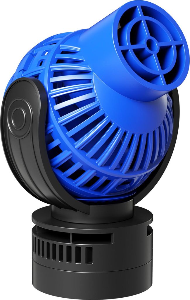 SunSun JVP-130 Strömungspumpe 4000 l/h 6 W Aquarium Pumpe mit 1 schwenkbaren Düse, Magnethalter zur einfachen Befestigung und Durchflussregler