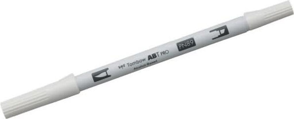 Dual-Fasermaler ABT Pro Keilspitze/Pinselspitze Alkoholbasis warm gray 1
