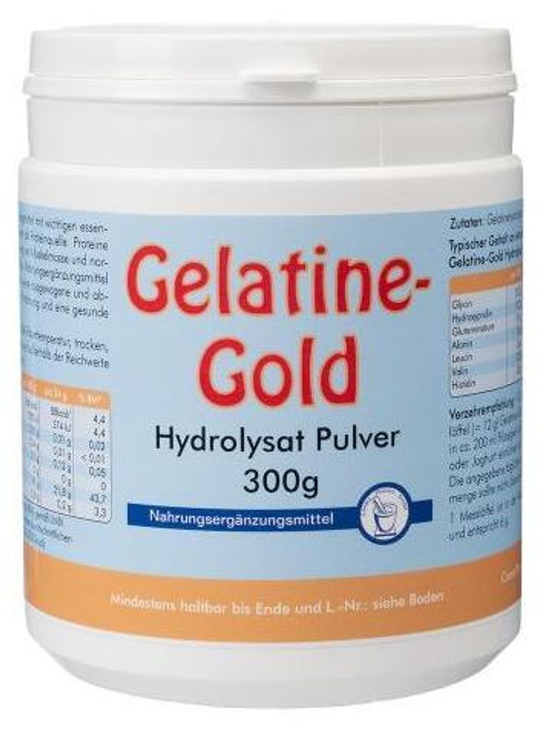Hydrolyzát želatíny zlatej v prášku 300 g Obrázok produktu 