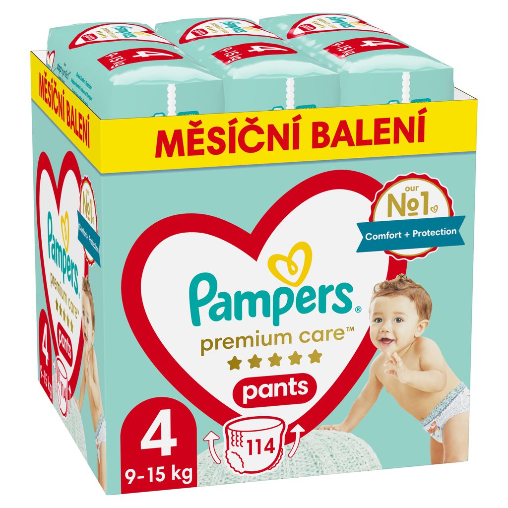 Pampers Pants pieluchomajtki jednorazowe rozmiar 4, 114 Zdjęcie produktu 