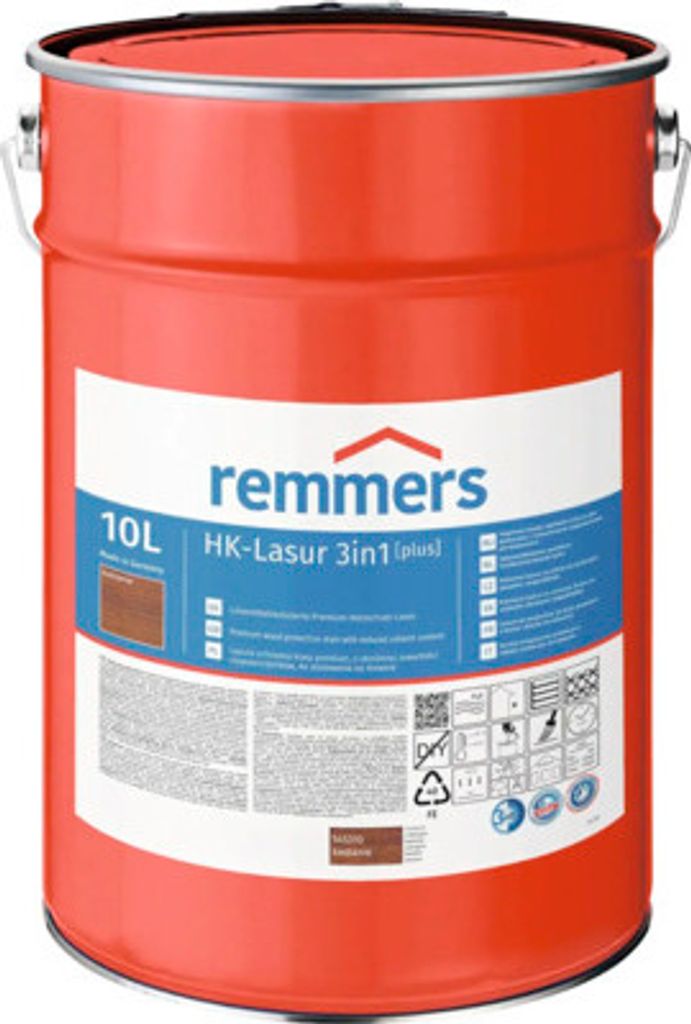 Remmers HK-Lasur 3in1 [plus] kastanie 10 l Produktbild 
