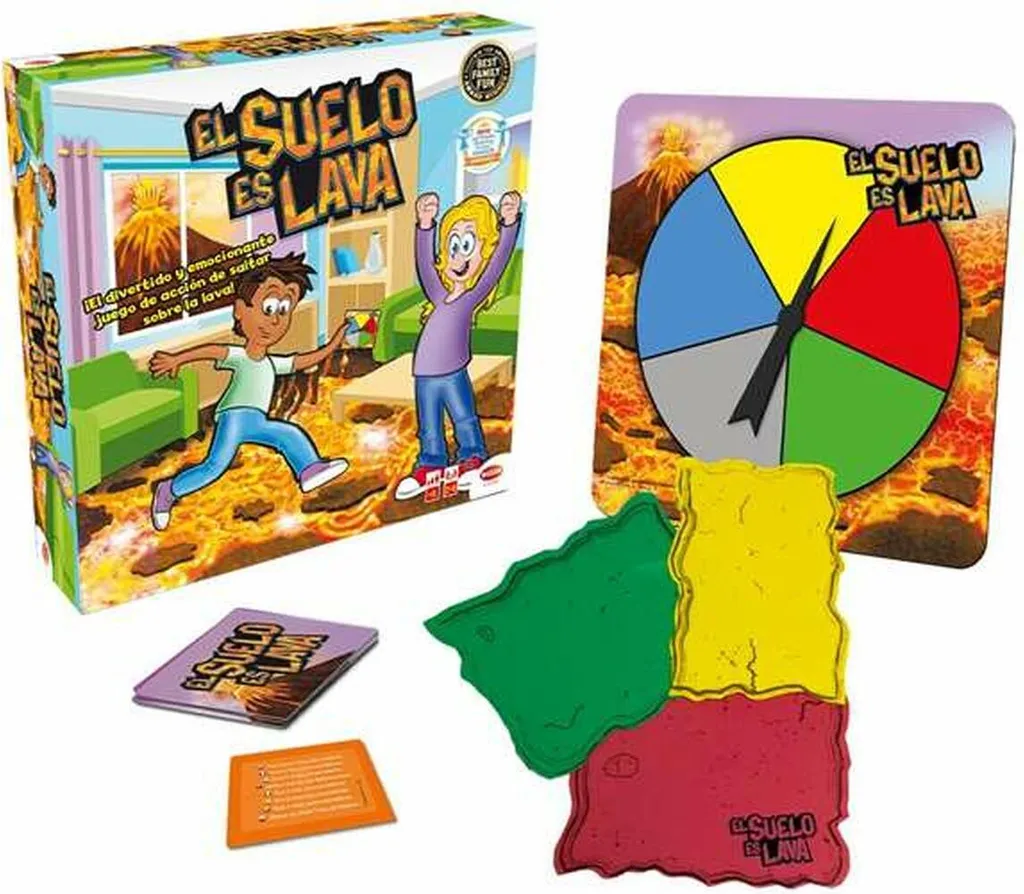 Éloignez les enfants des écrans avec le jeu El Suelo Es Lava Bizak actif