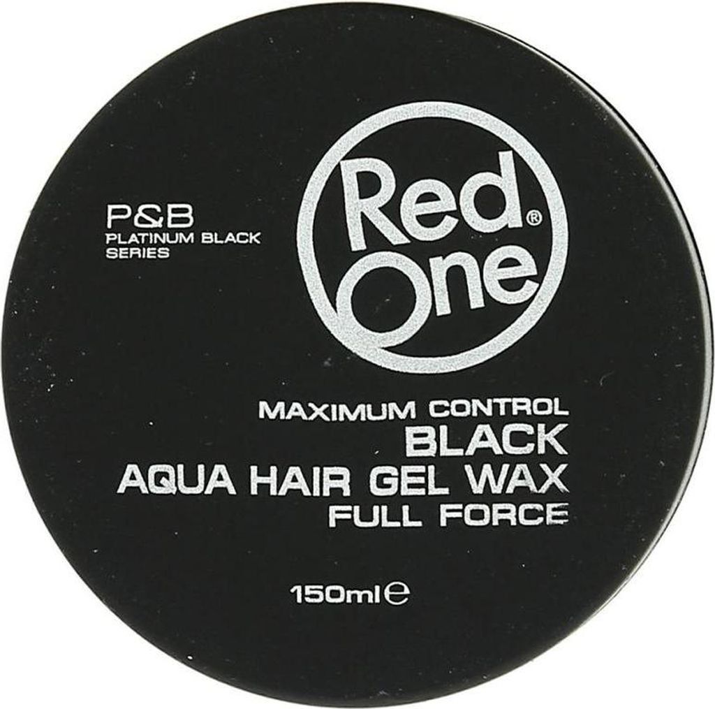 RedOne Aqua Black Haarwachs für Herren – Starker Halt & Produktbild 
