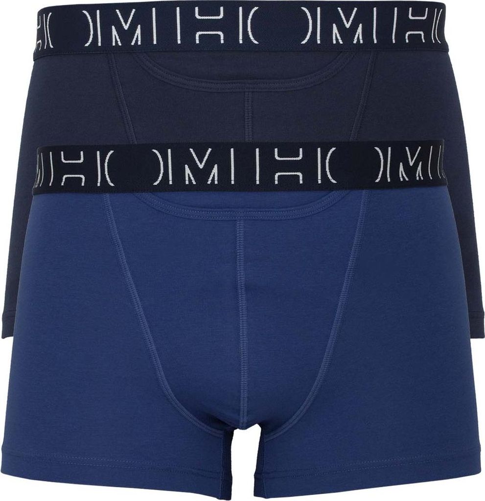 HOM Herren 2er Set Boxershorts Boxerlines HO1 Bright Blue/Navy S EU
