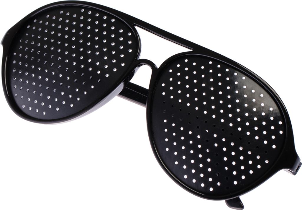 Rasterbrille Lochbrille Gitterbrille Augentraining Produktbild 5