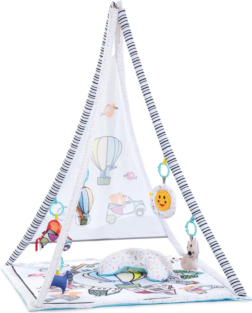 Grand Ballon 1st Tent Balloon Ride White 76306 Design Blanc Chic