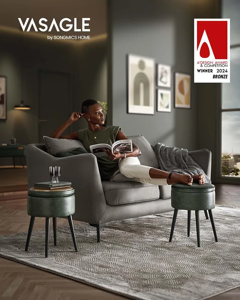 Tabouret rond EKHO : finissez-en avec le manque d'assise dans le salon