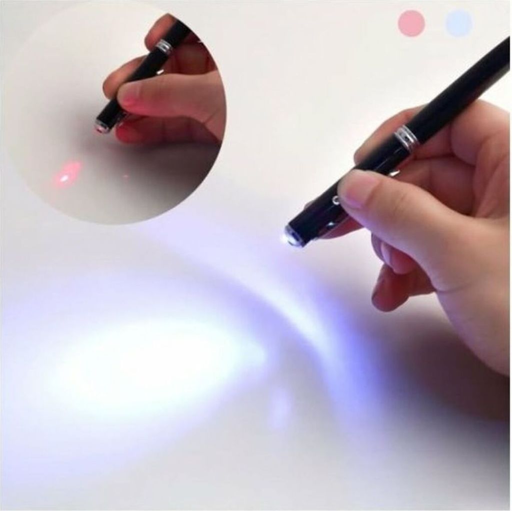 Cool Stylus Universal Laser Digitaler Stift Silber Silber One Size