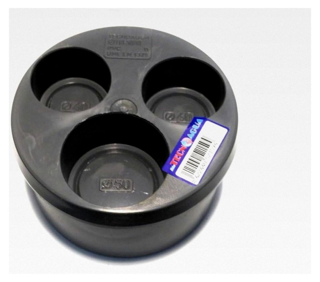 Zubehör PVC – Tapon Fitting Durchmesser 110/50 – 40 – 40