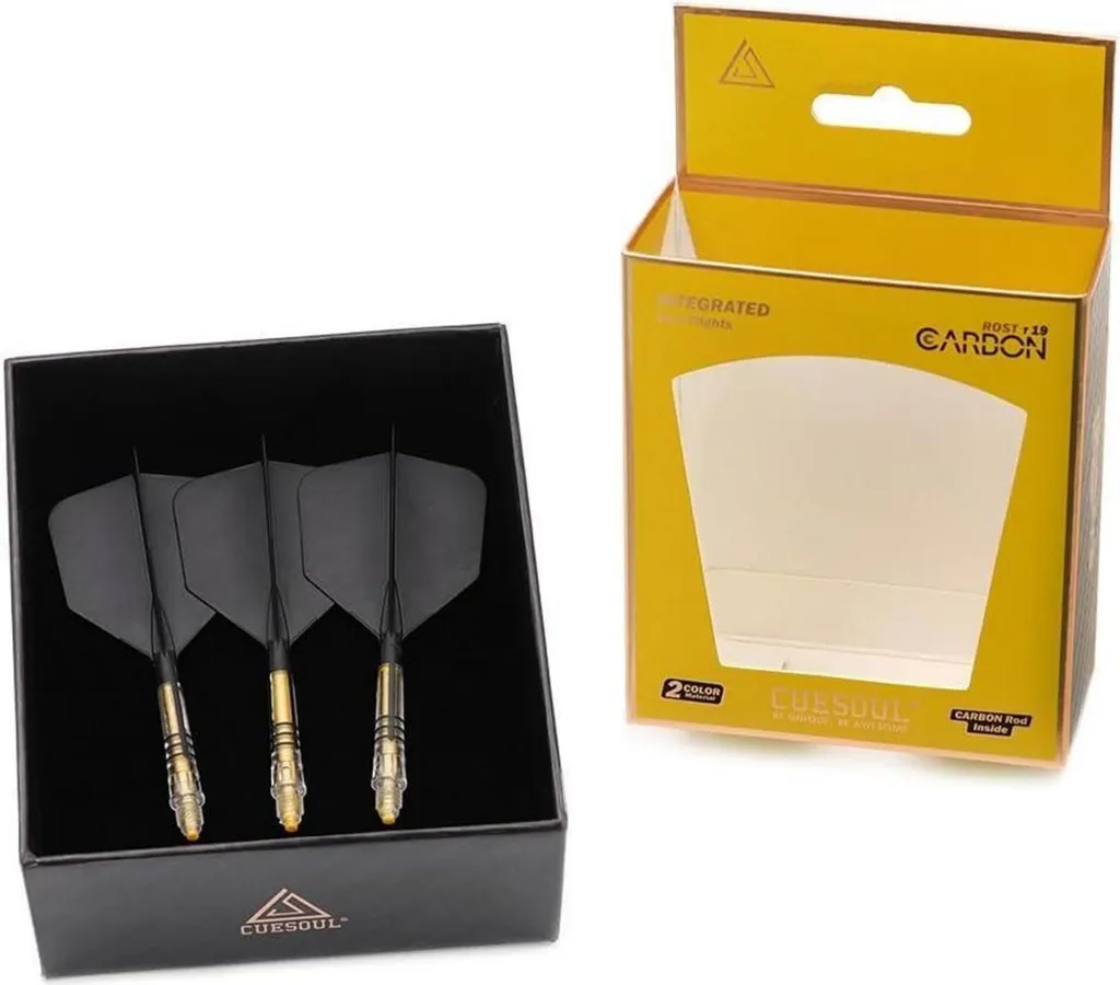 Dartschaft Flight Carbone Ultra Résistant Big Wing Taille 3 CUESOUL