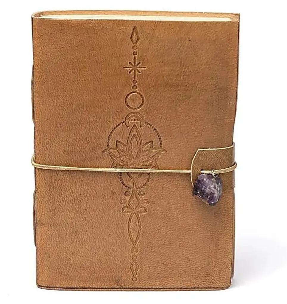 Carnet de Notes pour Gratitude et Projets - Lotus Améthyste 250g
