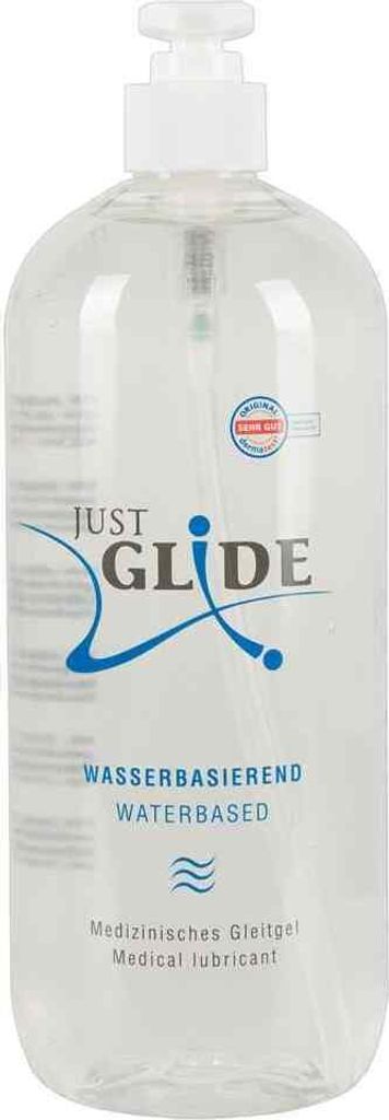 A clear, well-lit product shot of a bottle of lubricant.