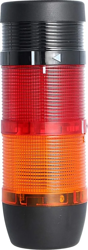 Colonna Segnaletica STEX24 Giallo-Rossa LED 24V con Cicalino 90dB