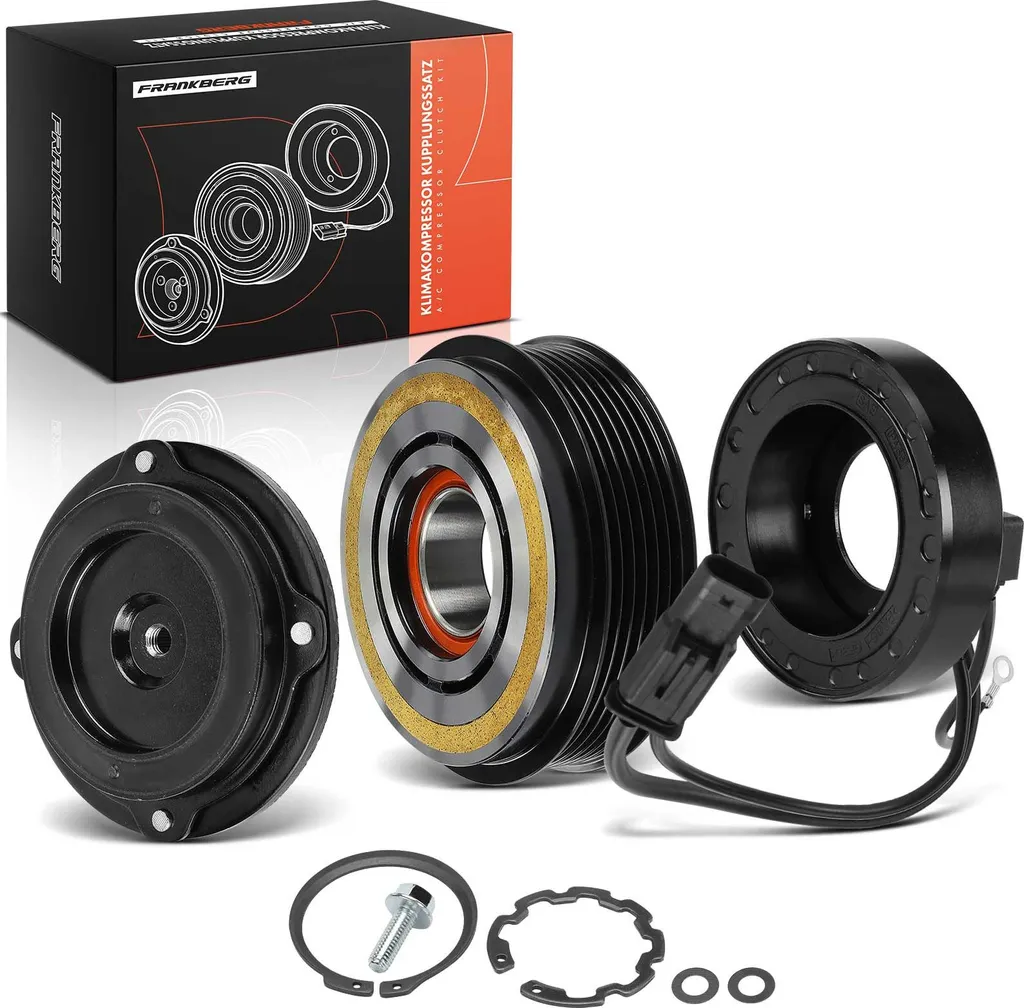 Frankberg 1x Kit Poulie Embrayage Compresseur Clim Mercedes W205 W213 Classe C E