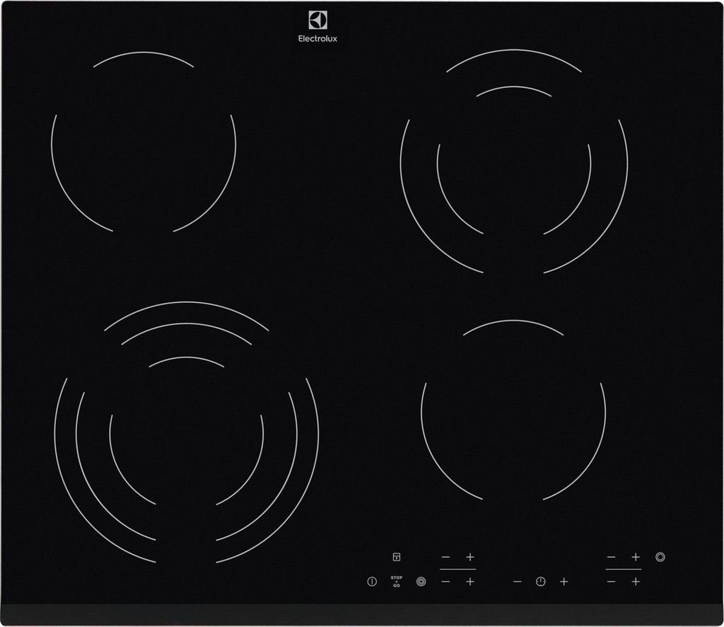 Piano cottura Electrolux EHF6343FOK nero da incasso 60 cm Immagine del prodotto 
