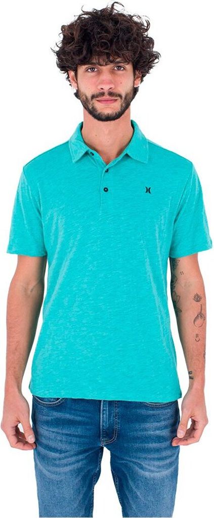Hurley Ace Vista Kurzarm-poloshirt Grün S Mann Grün S