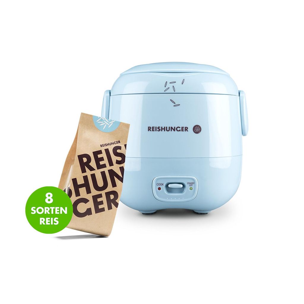 REISHUNGER Mini Reiskocher Starter Set - 0,3 L - Hellblau- Produktbild 