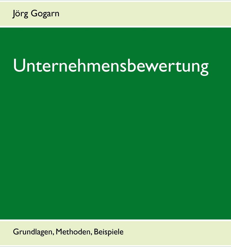 Unternehmensbewertung