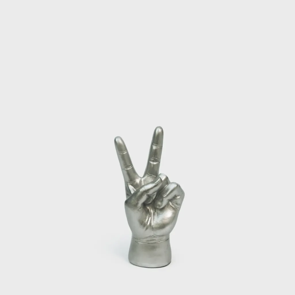 Luckies of London Peace Out Mini Silver - Stand Gioielli Design