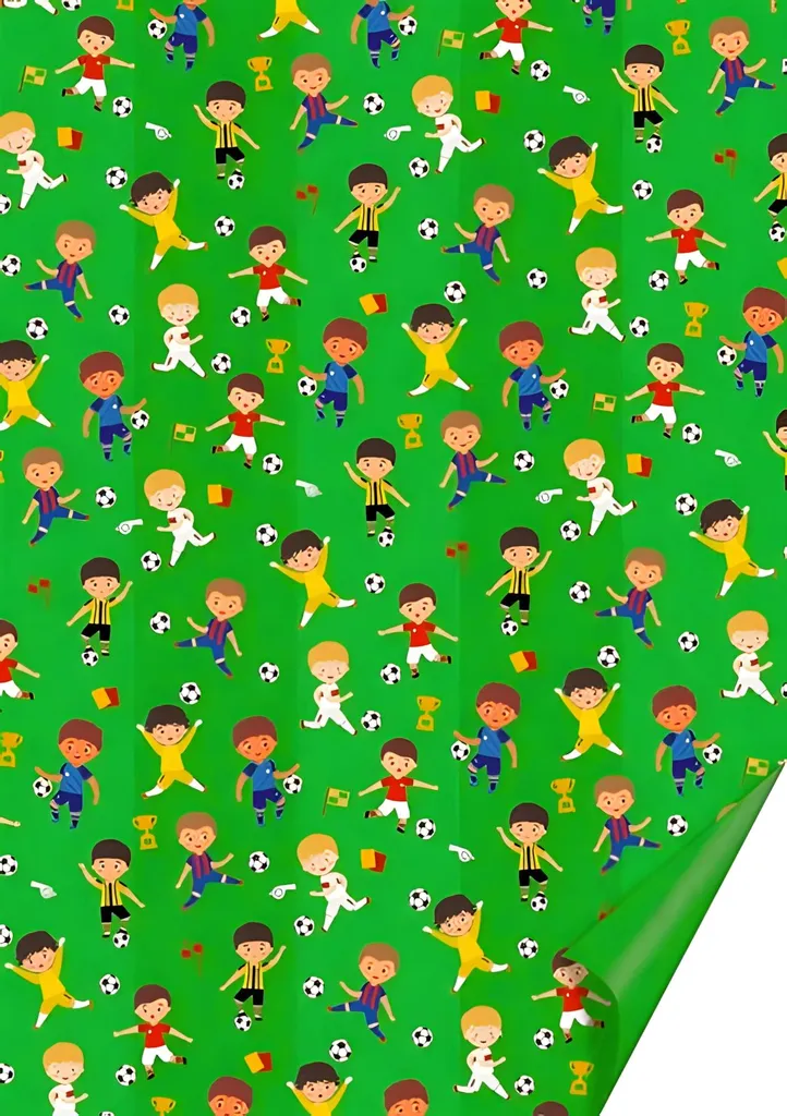 Papier cartonné Football 2 Heyda - Support décoration 50x70cm épais