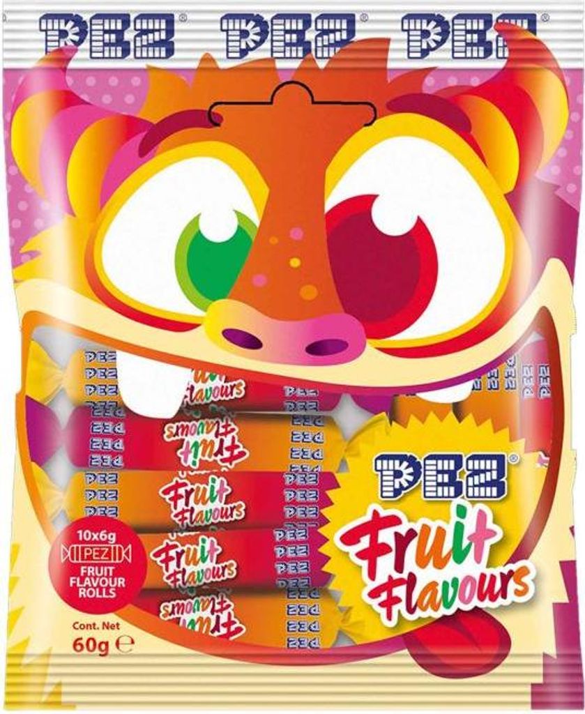 PEZ Fruit Rolls 10er